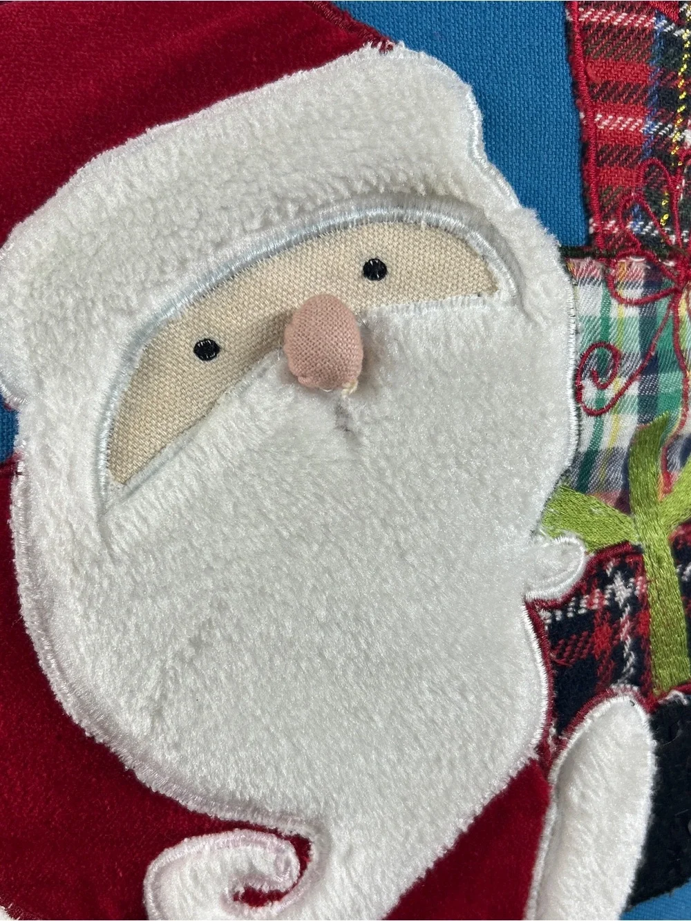 Devi Designs Santa Ho Ho Ho Christmas Throw Pillow